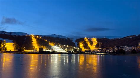 Super Besse La Station De Super Besse En Hiver