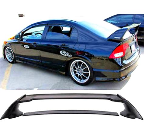 Czj For Honda Civic Mugen Car Rear Spoiler Buy For Honda