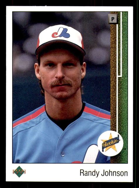 Amazon 1989 Upper Deck 25 Randy Johnson Montreal Expos MLB