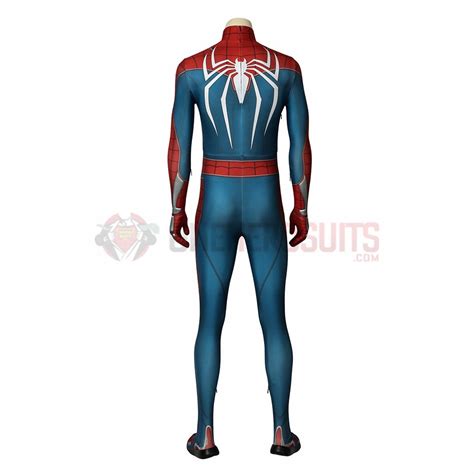 SPIDER-MAN PS4 Advanced Suit Spider-man PS4 Game Cosplay Costume