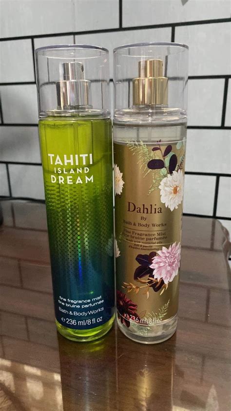 Original BBW Dahlia And Tahiti Bundle Beauty Personal Care