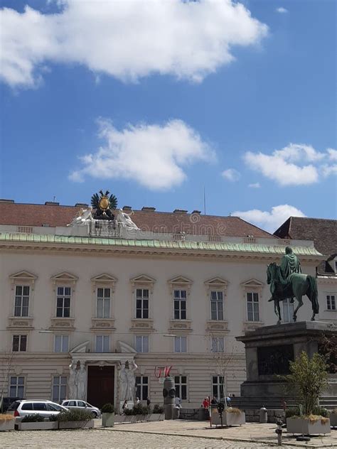 Vienna, Austria, Street and Architecture of the Center of Vienna. Stock ...