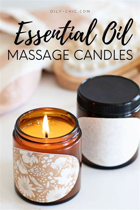 Diy Essential Oil Scented Massage Candle Massage Candle Recipe