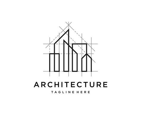 Architecture Logo Design Vector Template Architect And Construction