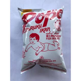 65g Big Pack PoPo Muruku Ikan Original Sweet Spicy Seaweed