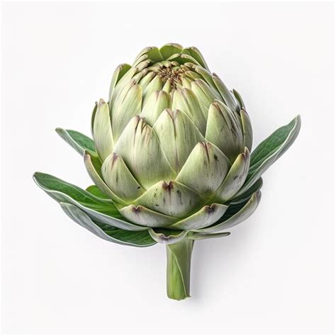 Premium Ai Image Closeup Shot Of Fresh Artichokes