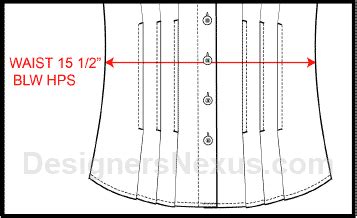 How To Spec A Garment Basic Points Of Measure For Apparel Designers