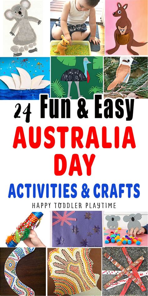 24 Amazing Australia Day Crafts For Kids Happy Toddler Playtime