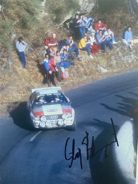 Audi Quattro - Rally - Stig Blomqvist - 1984 - Photograph - Catawiki