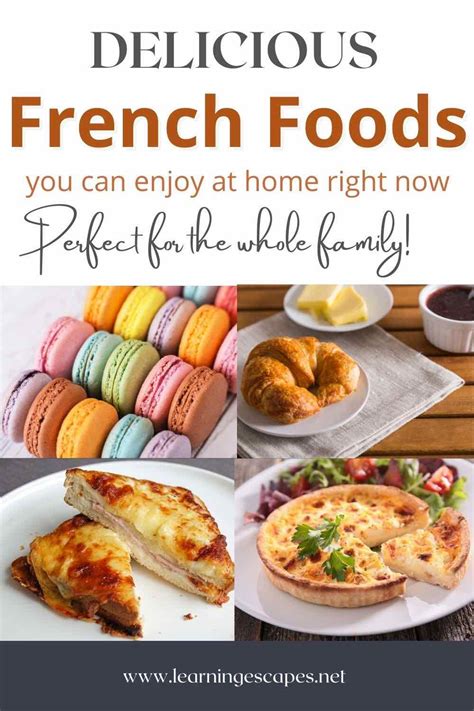 Delicious French food for kids you can enjoy at home right now