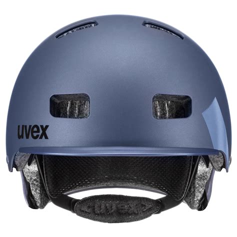 Granatowy Kask Uvex Hlmt Bike Pro Dark Blue Mat Cm Dla Dzieci I