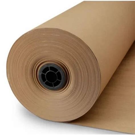 Brown Plain Kraft Paper Roll Gsm At Rs Kilogram In Delhi