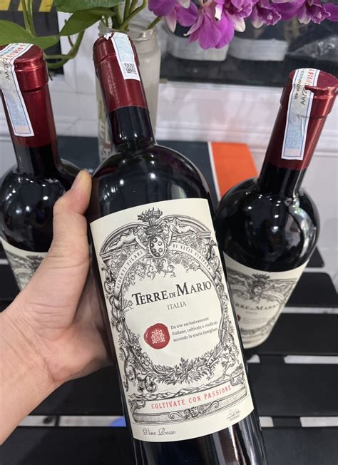 Rượu Vang Ý Terre Di Mario Vino Rosso Rượu Vang ý Cao Cấp Di Mario