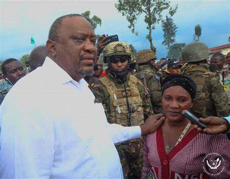 Le Facilitateur Uhuru Kenyatta En Visite Goma Pr Sidence Rdc