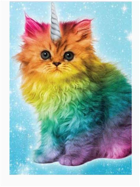 "Unicorn Rainbow Cat Kitten" Unisex T-Shirt by Abdilah007 | Redbubble