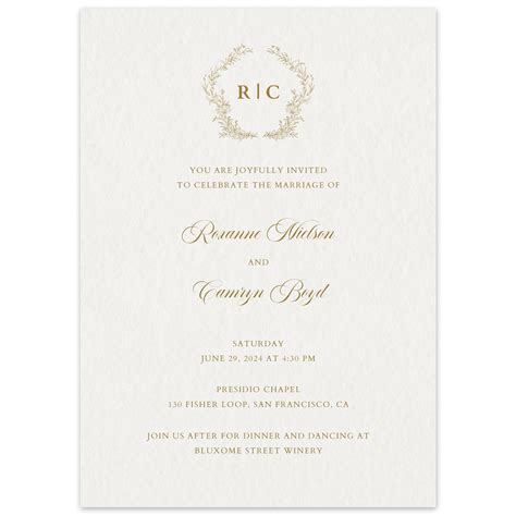 Yellow Wedding Invitations