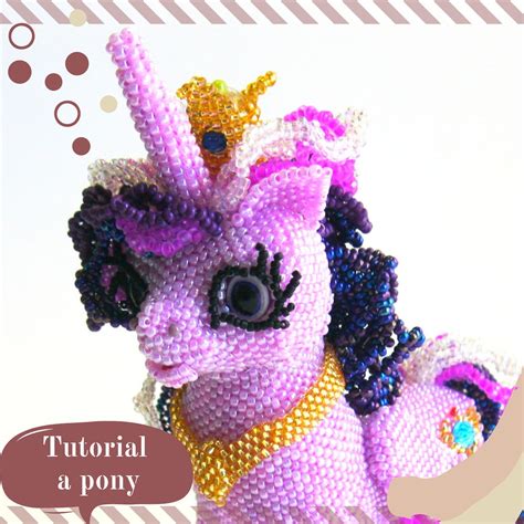 Pattern Tutorial A Pony Bead Toys How To Make A Pony 3D Bead Etsy