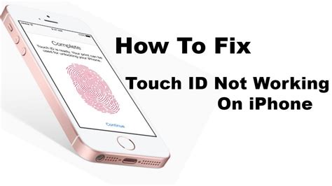 How To Fix Touch ID Not Working In IPhone IOS 12 Mindovermetal English