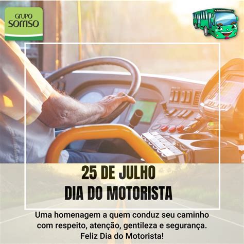 25 De Julho Dia Do Motorista Sorriso De Curitiba