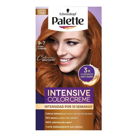 Tinte Para Cabello Palette Intensive Color Creme 9 7 Rubio Cobrizo