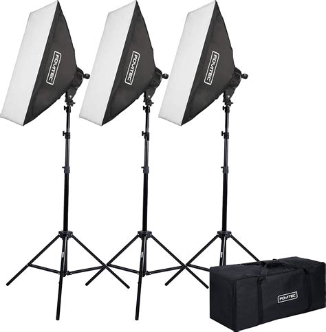 Amazon Fovitec W Light Fluorescent Studio Lighting Kit