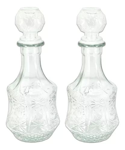 Par Vinajeras Litúrgicas Cristal Estilizado 500ml Agua Vino Envío gratis