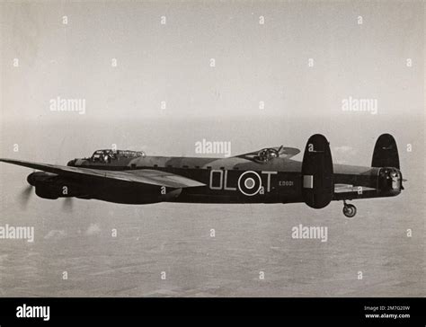 WW2 World War II - Lancaster bomber, RAF aircraft Stock Photo - Alamy