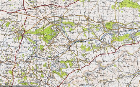 Historic Ordnance Survey Map of Tisbury, 1940