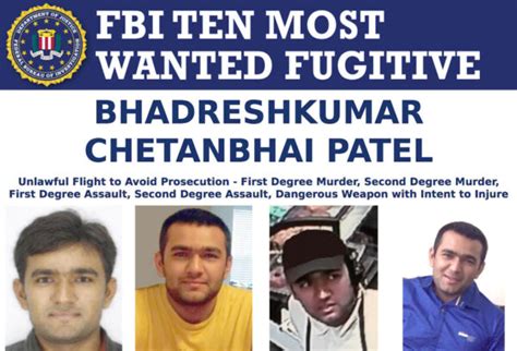 Fbi Still On The Hunt For The Most Wanted Indian Fugitive In The Us Who Brutally Killed His