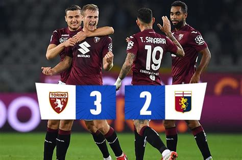 Il Torino Torna A Sorridere Col Cuore E Qualche Brivido Genoa Battuto