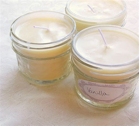 Vanilla Soy Candle 4 Oz Mason Jar Candle Scented By Fionajune