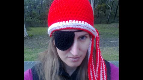 Eye Patch Crochet Tutorial Youtube