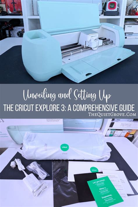 Unveiling and Setting Up the Cricut Explore 3: A Comprehensive Guide ⋆