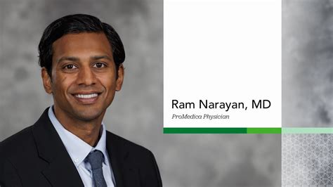 Promedica Physicians Ram Narayan Md Youtube