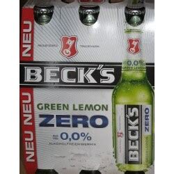 Beck S Green Lemon Zero 6er Pack Inhaltsstoffe Erfahrungen