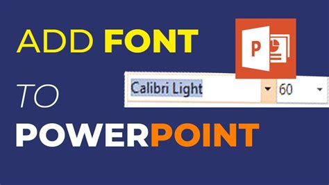 Adding Fonts To Powerpoint