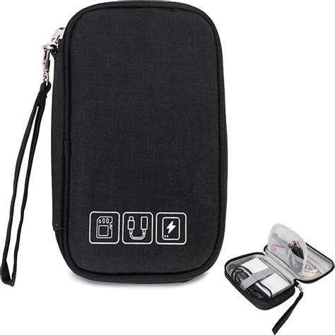 Travel Cable Organiser Bag Small Portable Waterproof Electronics