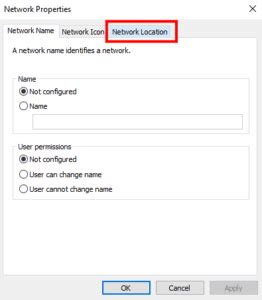 Fix Windows Network Profile Missing Problem Techcult