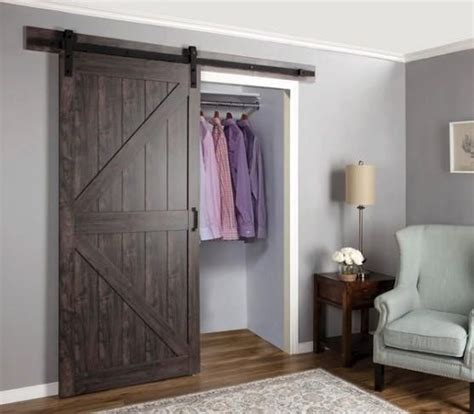 7 Barn Door Closet Ideas To Inspire Your Bedroom Upgrade