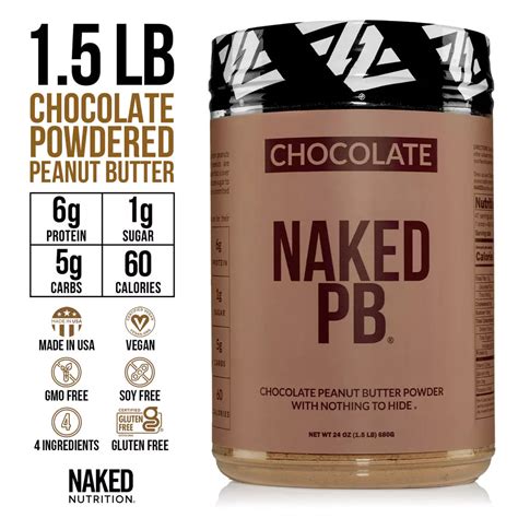 Naked Nutrition Chocolate Peanut Butter Powder Take A Bite Out Of