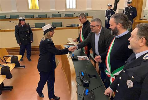 Premiazione Degli Agenti Della Polizia Locale