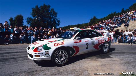 Schwarz Armin Wicha Klaus Toyota Celica GT Four ST205 Tour De