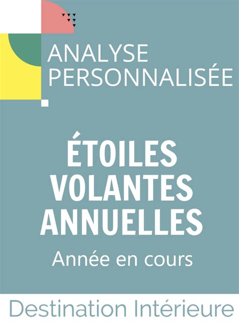 Analyse Personnalisée Etoiles Volantes 2024 Etude sur plan