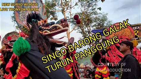 New Suryo Wijoyo Singo Barong Galak Turun Panggung Penonton Kocar