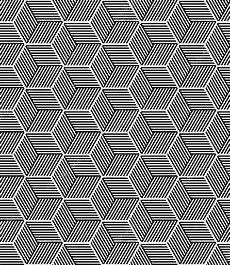 Seamless Op Art Pattern Geometric Texture Stock Vector Image By