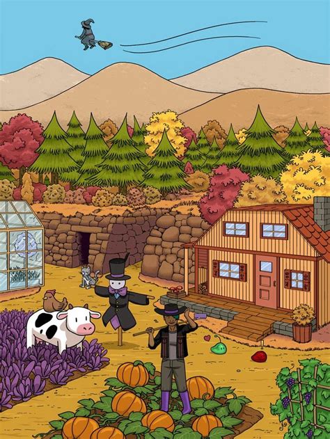 Stardew Valley Art Farming Scene Farmer Life The Farm House