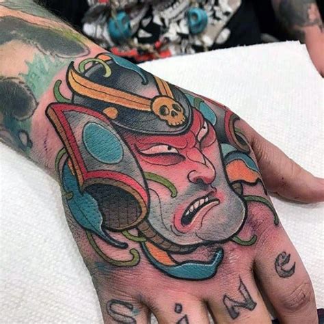 40 Unique Hand Tattoos For Men Manly Ink Design Ideas