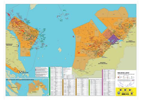 Oil And Gas Map Malaysia