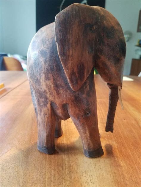 Holz Elefant Kaufen Auf Ricardo