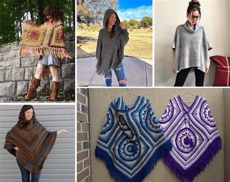 Crochet Poncho Patterns For Every Season Crochet 365 Knit Too